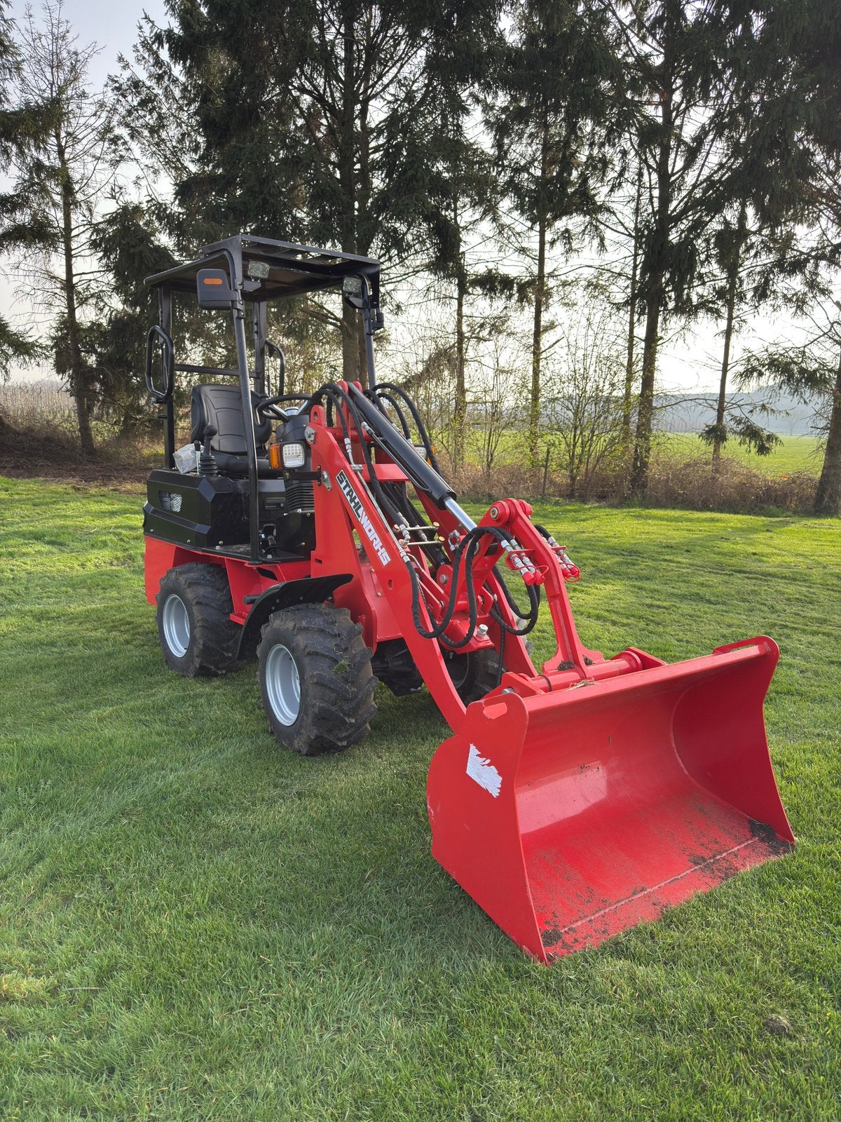 Stahlworks shovel nieuw Hydrostaat snelwissel wiellader, Ophalen, Stahlworks, Onbekend, Onbekend