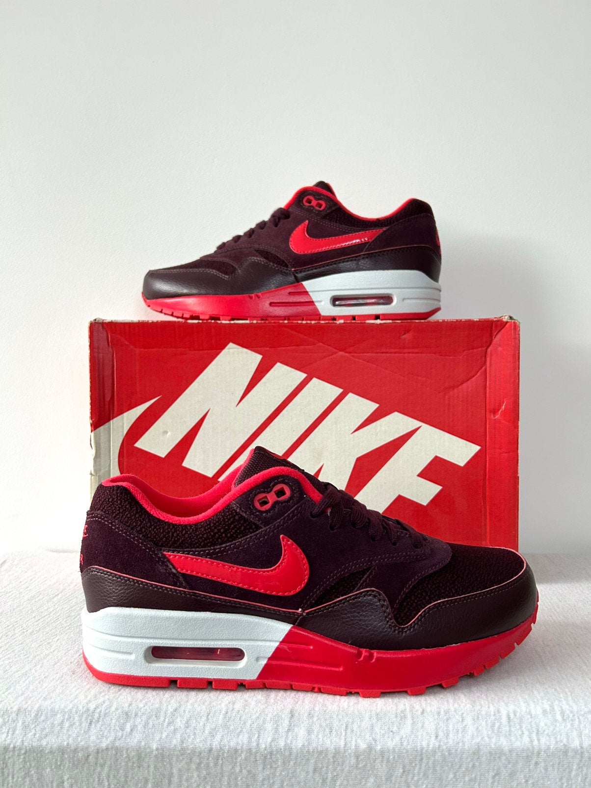 Nike Air Max 1 Deep Burgundy (EU 38), Kleding | Dames, Schoenen, Nike, Nieuw, Ophalen of Verzenden, Sneakers of Gympen