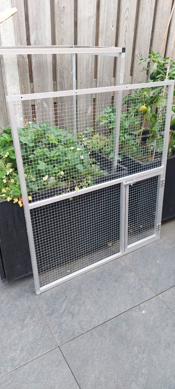 voliere deel, Dieren en Toebehoren, Ophalen, Gebruikt, Aluminium, Volière