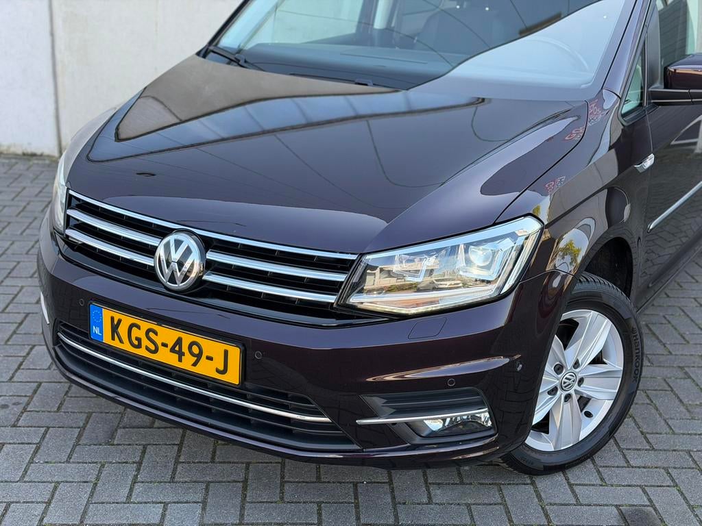 VW Caddy 1.4 TSI Highline Xenon CarPlay Standkachel ACC Lede, Voorwielaandrijving, 125 pk, Gebruikt, 5 stoelen