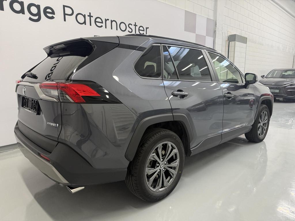 Toyota RAV4 2.5 Hybrid Leer / Carplay / Stoel & Stuurverwarm, 12 maanden, Adaptive Cruise Control, Gebruikt, 4 cilinders