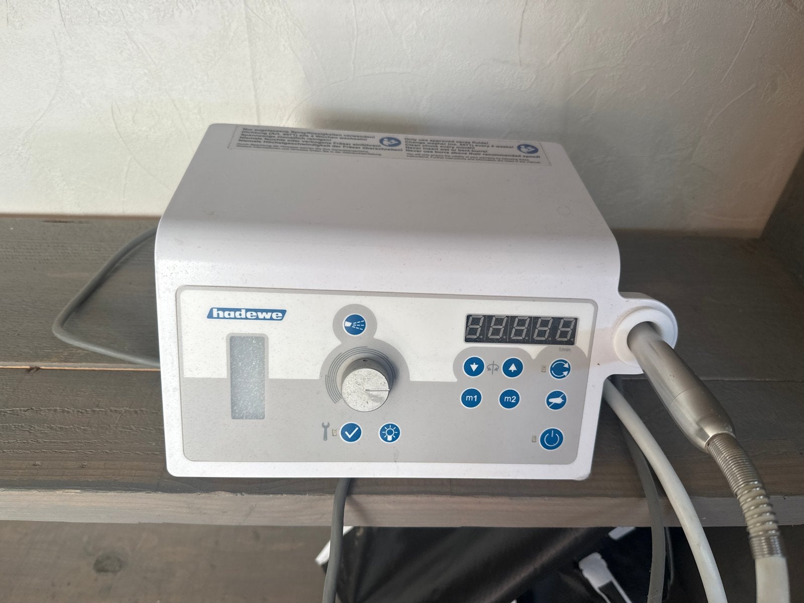 Hadewe Hyperios 4 Chrome professionele pedicuremotor 2020