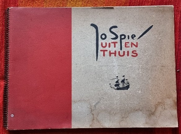 Uit en thuis - reisschetsen - Jo Spier - 1936 - Indië - IGST, Ophalen of Verzenden, Jo Spier