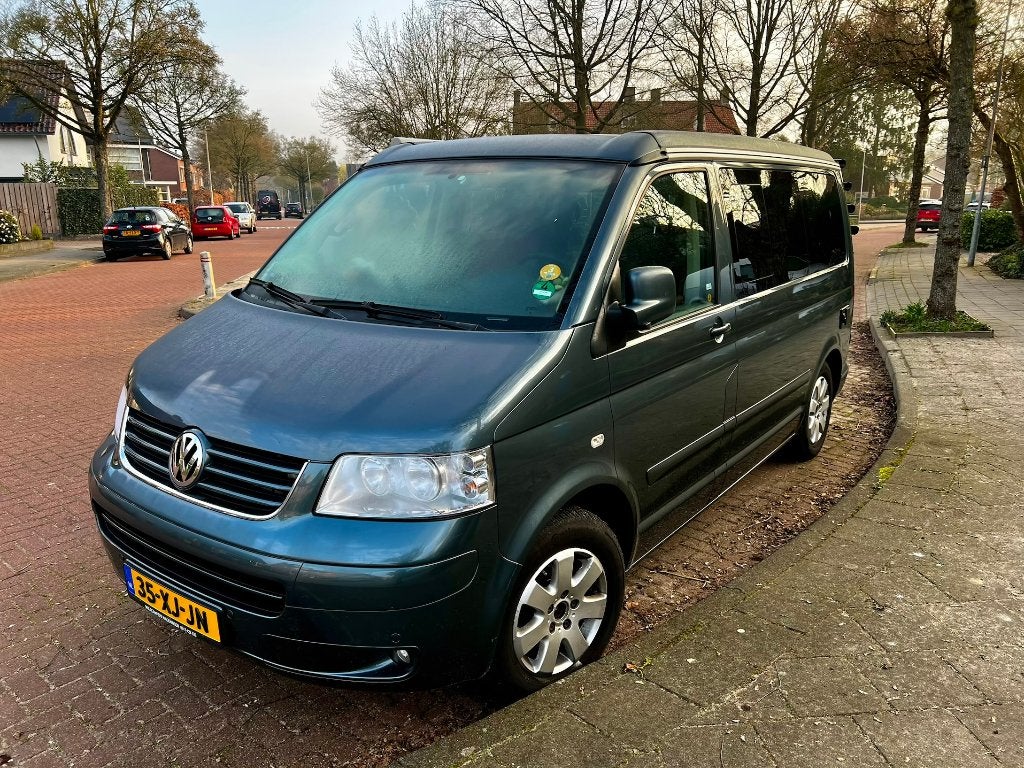 VW California Comfortline T5 2.5 TDI 174pk 4Motion 2007, Auto's, Stof, 11 km/l, Overige kleuren, Vierwielaandrijving