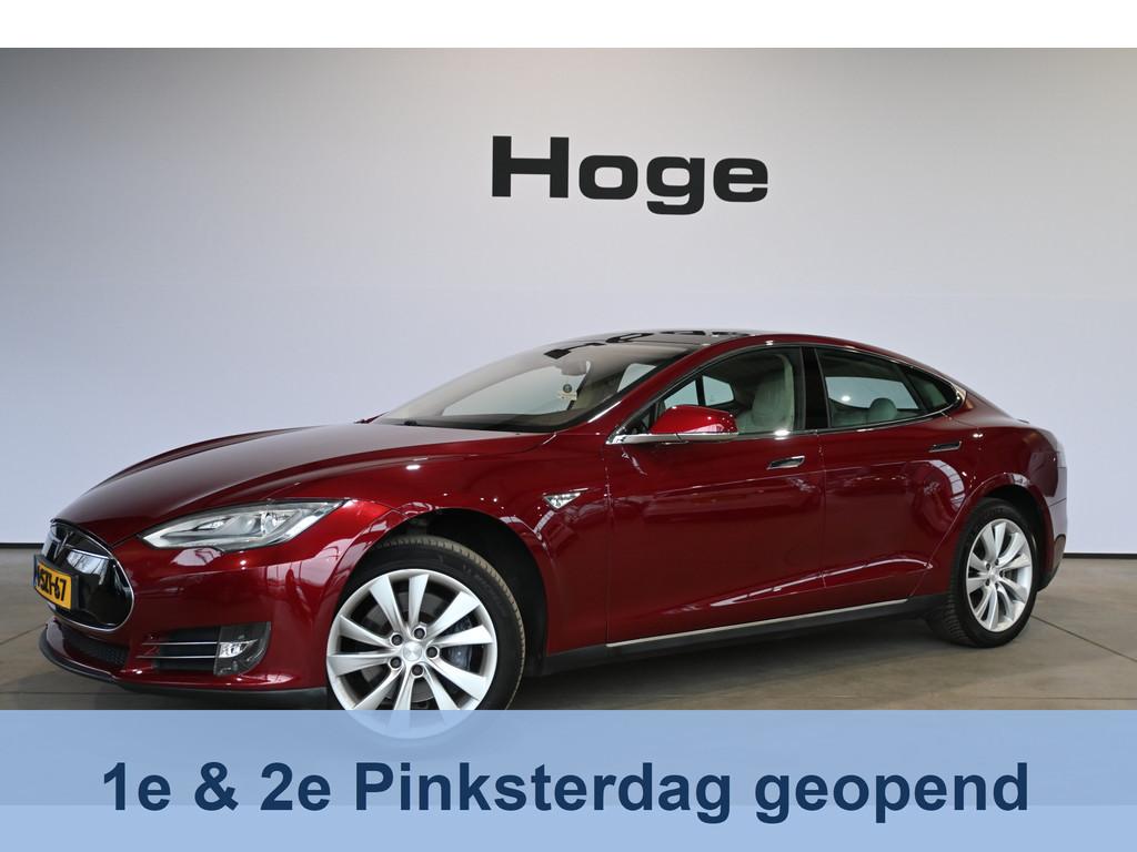 Tesla Model S 85 Performance Tech Pack ECC Navigatie Licht m, Auto's, Tesla, Achterwielaandrijving, Gebruikt, Met garantie (alle)