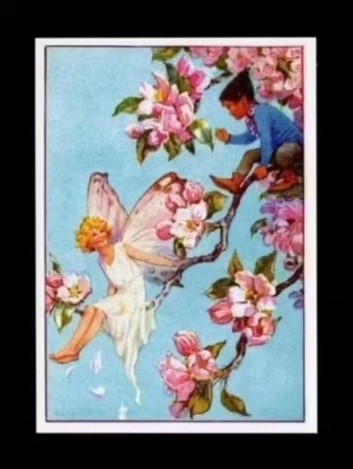 Elfen Appelboom Apple Blossom Kabouter Margaret Tarrant., Verzamelen, Ansichtkaarten | Themakaarten, Ophalen of Verzenden, 1980 tot heden