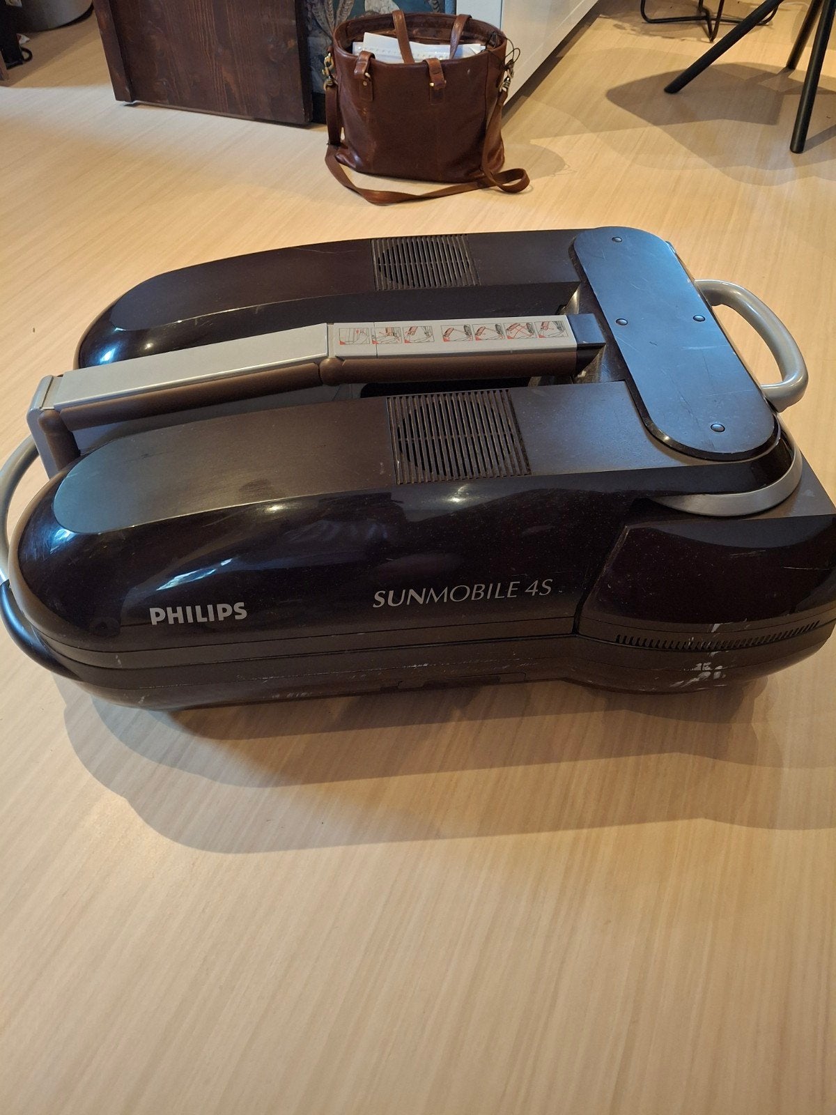 Philips Sunmobile 4S HB 871 Zonnebank, Witgoed en Apparatuur, Zonnebanken en Gezichtsbruiners, Ophalen, Gebruikt, Zonnebank dubbelzijdig