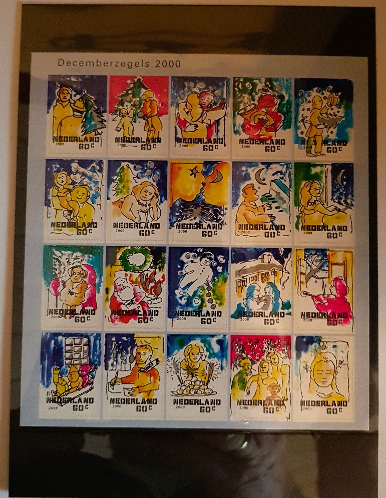 Diverse Decemberzegels en Postzegelvelletjes (1996-2000), Postzegels en Munten, Postzegels | Nederland, Verzenden, Na 1940, Postfris