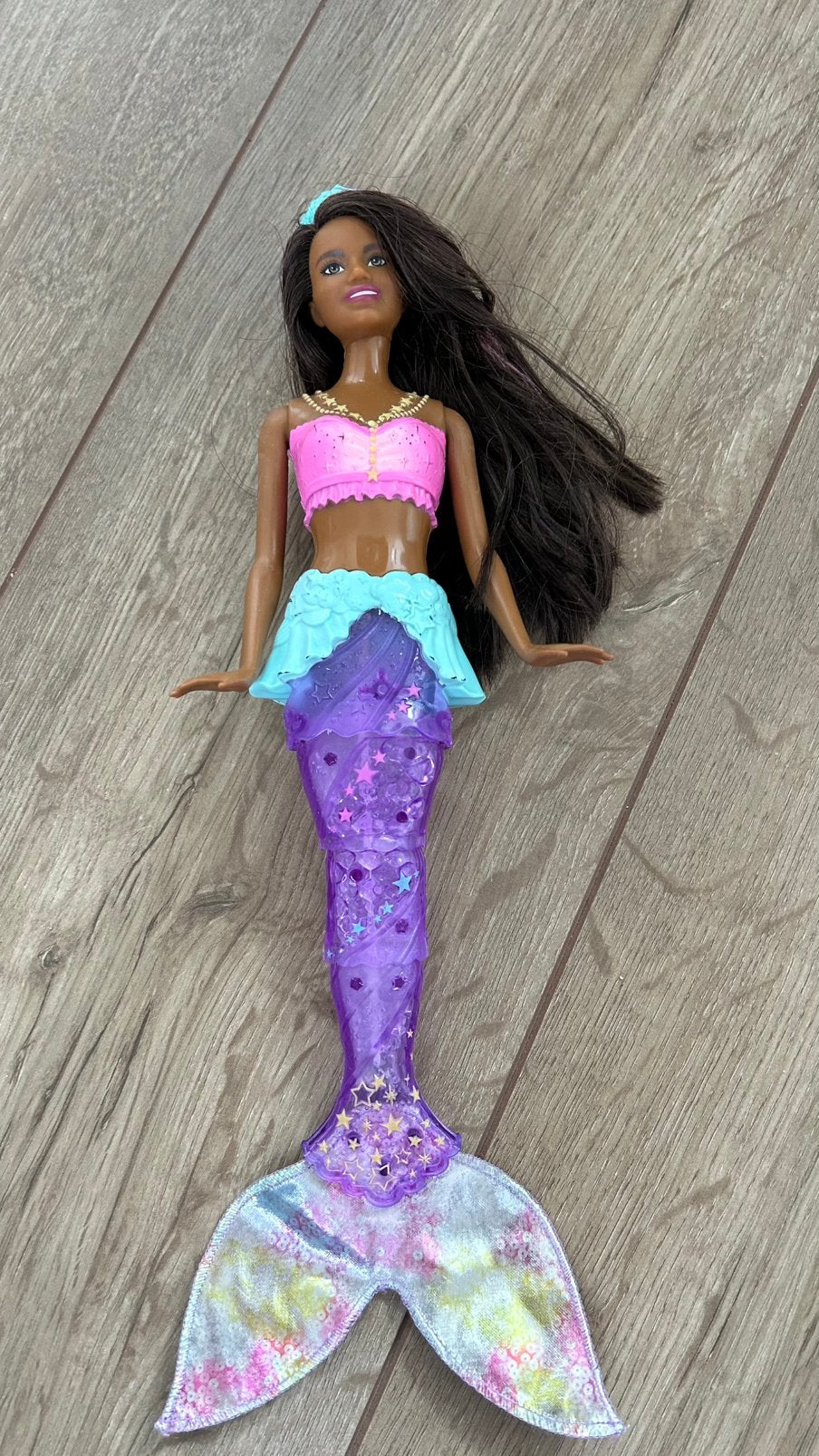 Barbie zeemeermin. Kan echt in het water., Ophalen of Verzenden, Zo goed als nieuw, Barbie
