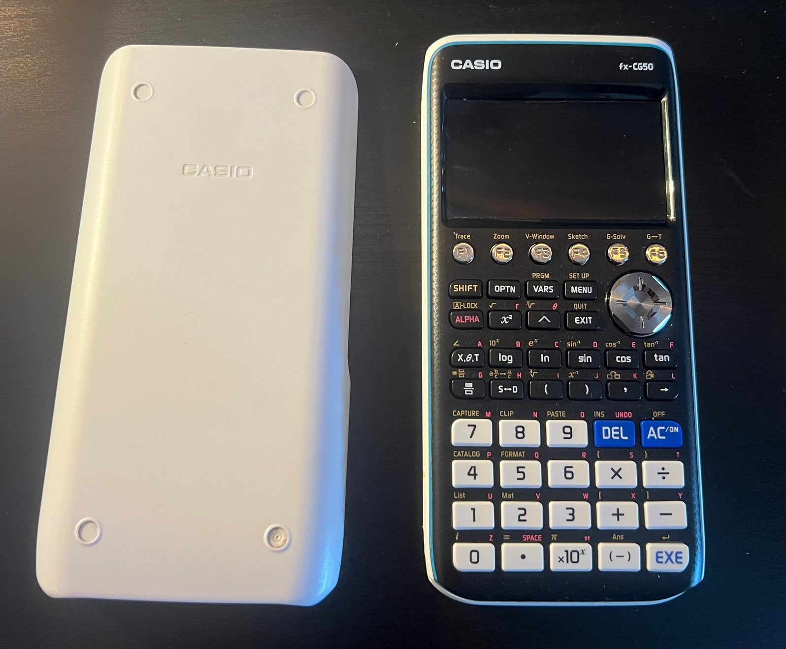 Casio fx-CG50 grafische rekenmachine, Ophalen of Verzenden, Grafische rekenmachine, Zo goed als nieuw
