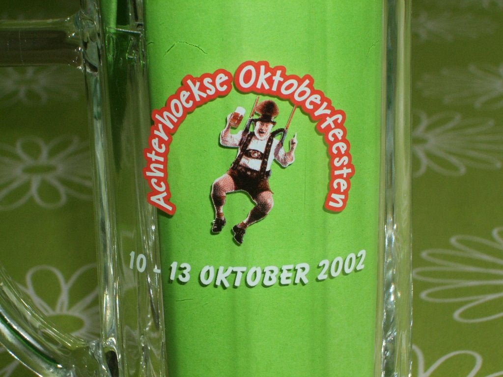 Grolsch bierpul - Achterhoekse Oktoberfeesten 2002, Verzamelen, Ophalen of Verzenden, Zo goed als nieuw, Pul(len), Grolsch