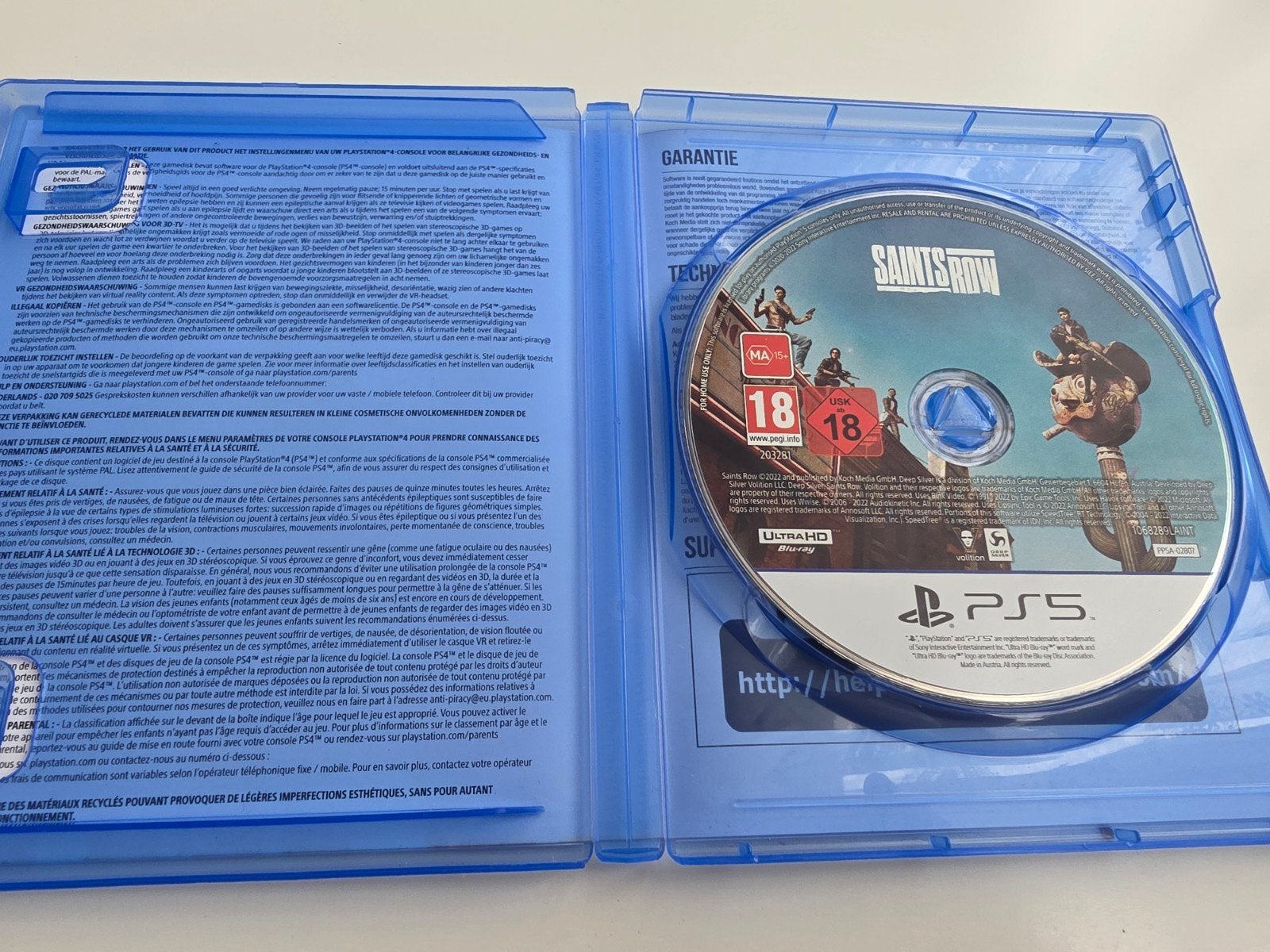 Saints Row Day One Edition PS5 - Zo goed als nieuw Lees Goed, Avontuur en Actie, Online, Vanaf 18 jaar, Info@deepsilver.com