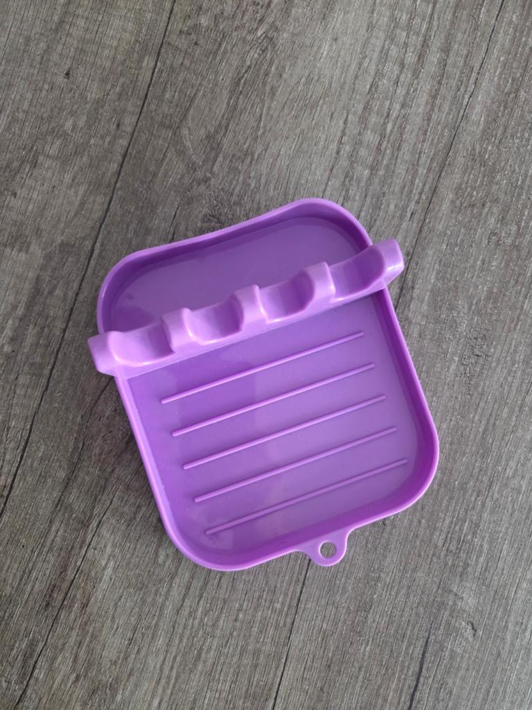 Handige druiprek voor kookgerei - paars, Overige typen, Paars, Kunststof, Nieuw