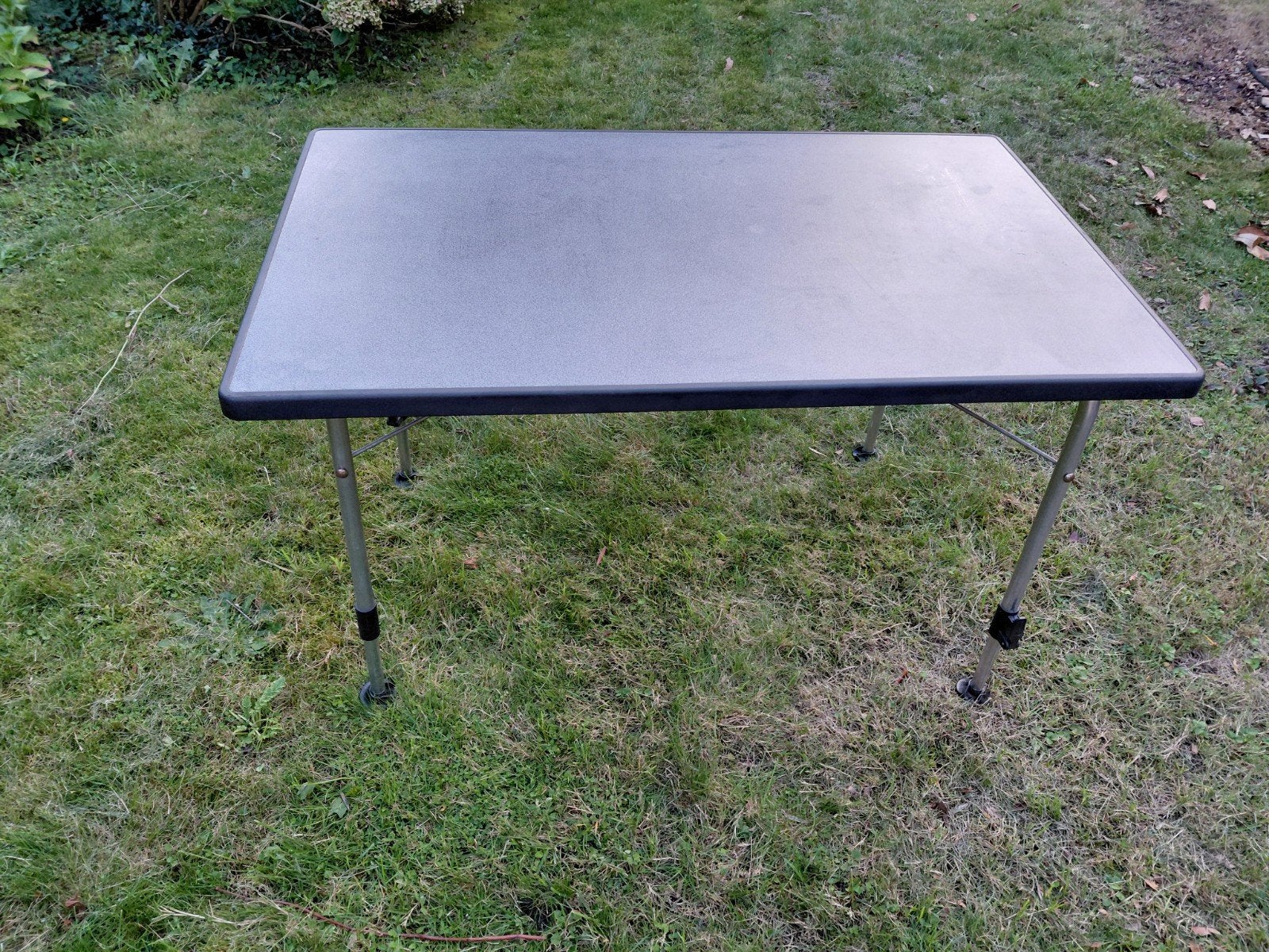 Dukdalf opvouwbare campingtafel - verstelbaar, Caravans en Kamperen, Ophalen, Gebruikt, Campingtafel