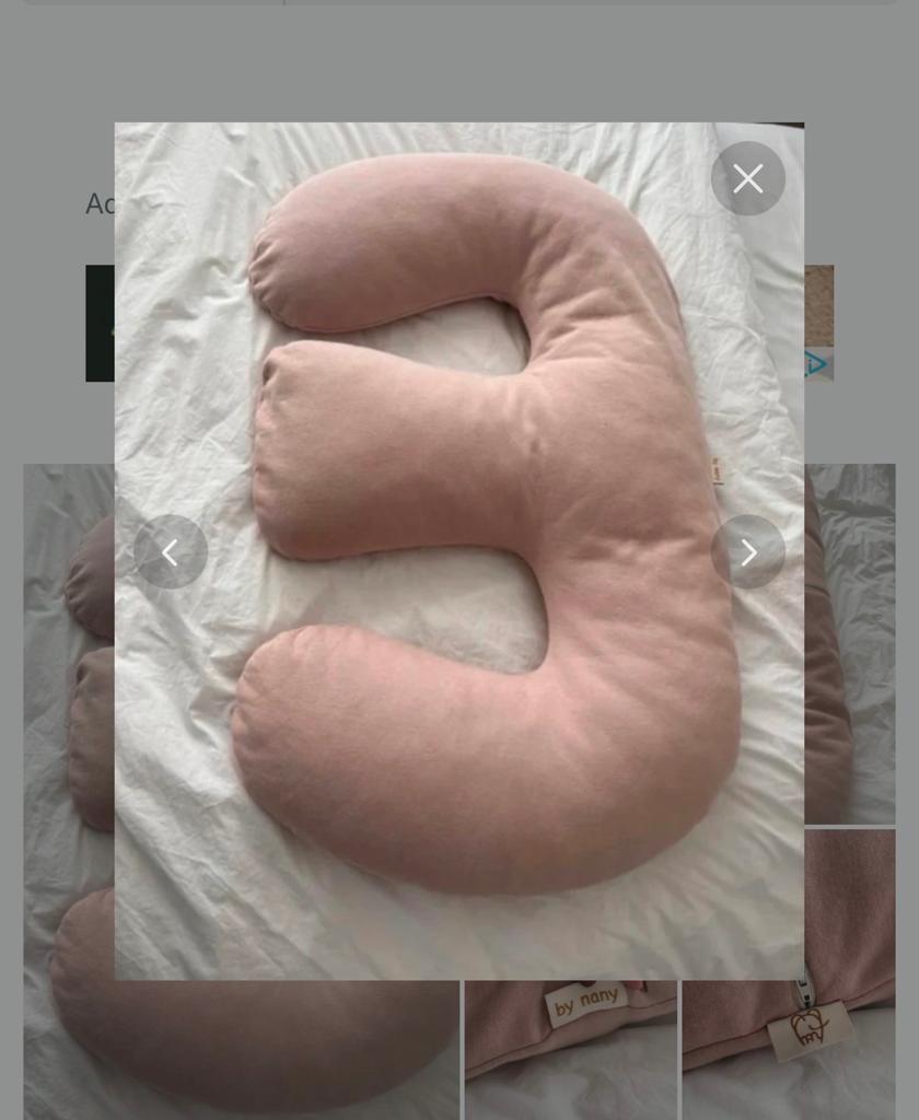Tweeling voedingskussen by Nany, Kinderen en Baby's, Kinderspulletjes, Zo goed als nieuw, Ophalen