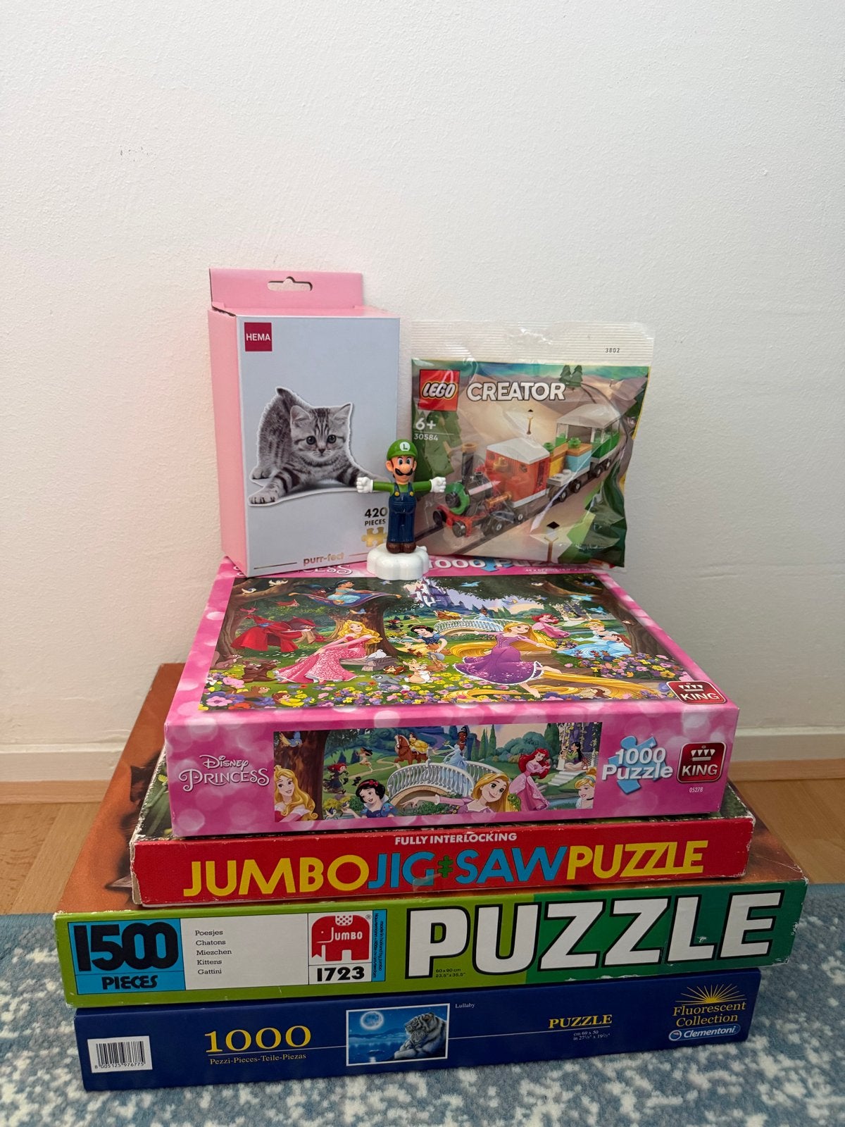 Grote puzzelcollectie, Ophalen of Verzenden, Meer dan 1500 stukjes, Gebruikt, Legpuzzel