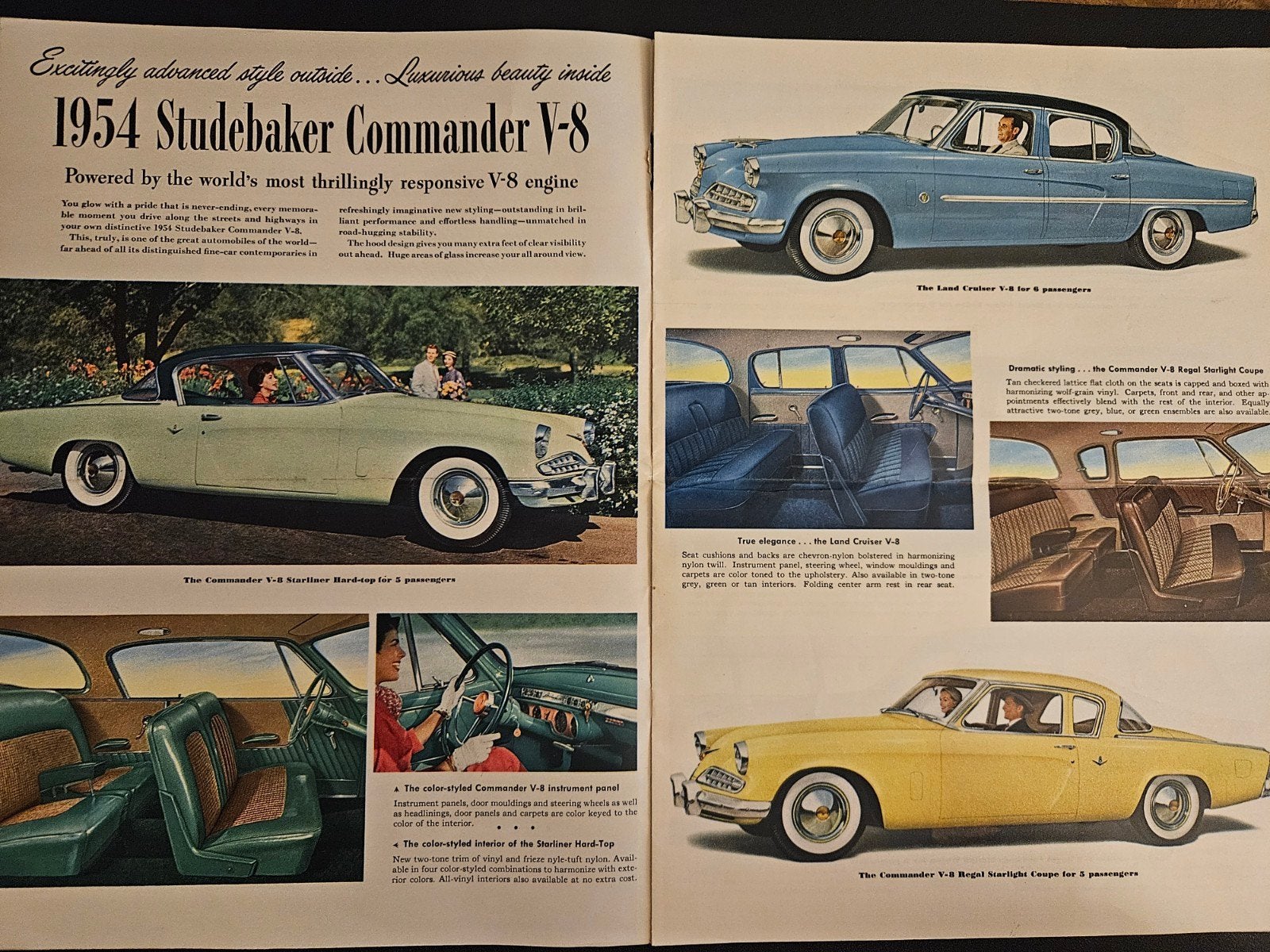 Brochure Studebaker 1954 USA, Ophalen of Verzenden, Zo goed als nieuw, Overige merken