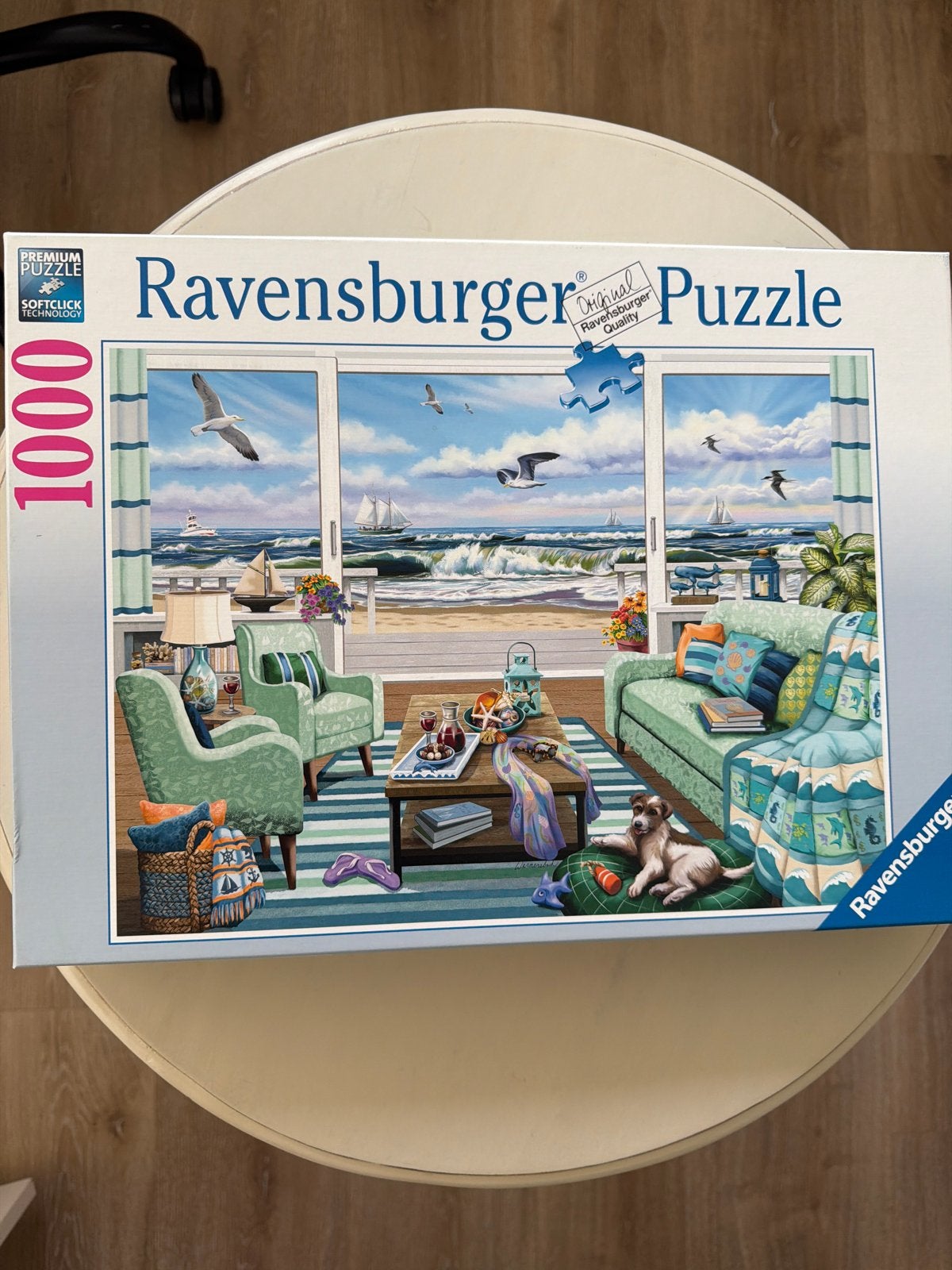 Ravensburger Legpuzzel 1000 stukjes - Zeezicht, Hobby en Vrije tijd, Denksport en Puzzels, Ophalen of Verzenden, 500 t/m 1500 stukjes