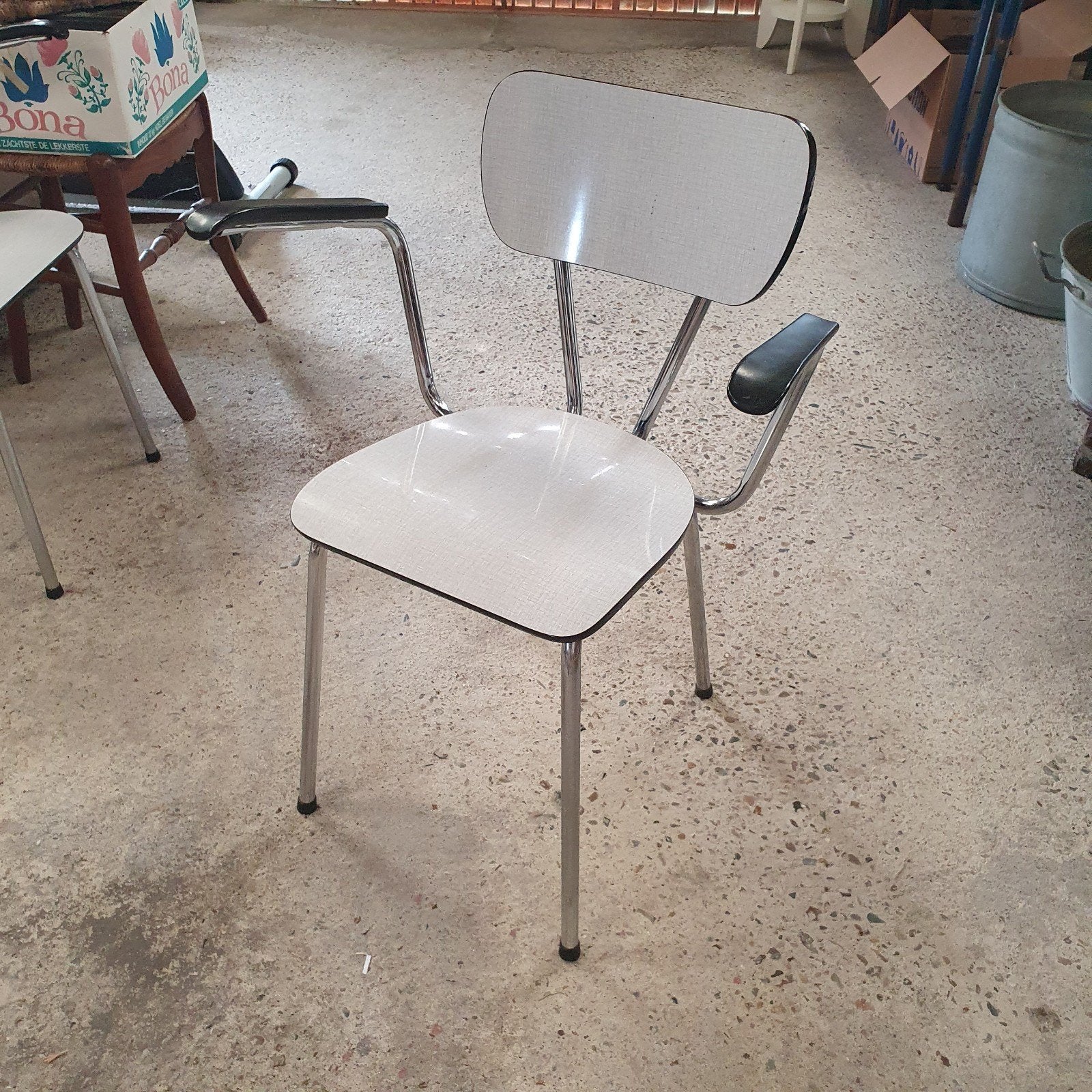 Stoeltje vintage, Huis en Inrichting, Ophalen, Gebruikt, Twee