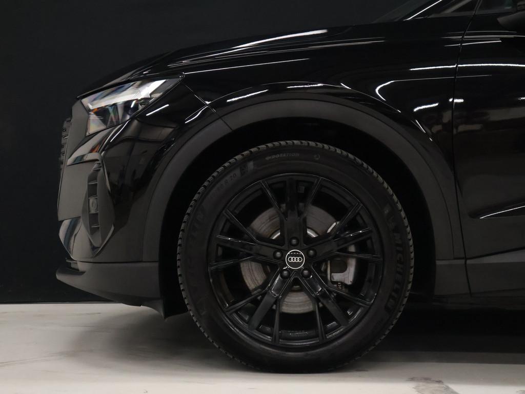 Audi Q4 Sportback e-tron 40 Sport Edition 77 kWh [APPLE CARP, Automaat, Gebruikt, 2020 kg, Zwart