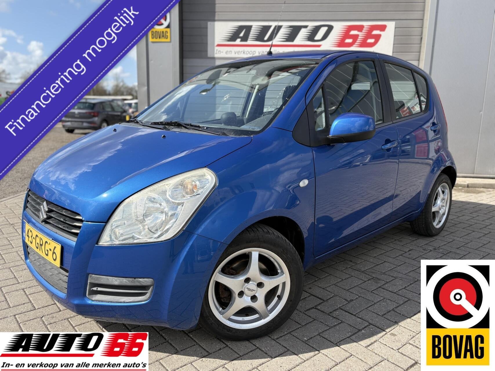 Suzuki Splash 1.0 Trend AIRCO, Auto's, Stof, Gebruikt, Met garantie (alle), Blauw