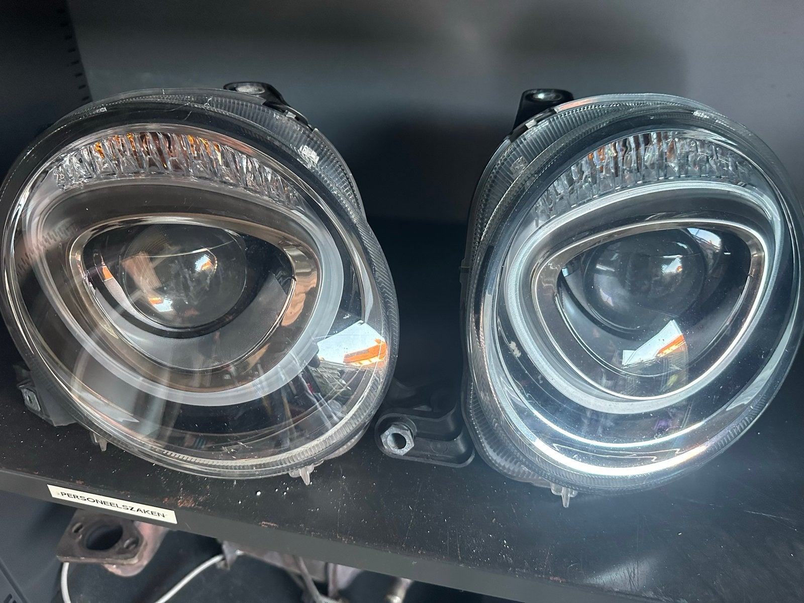 Fiat 500 Koplampen - Set Links en Rechts, Ophalen of Verzenden, Gebruikt, Fiat