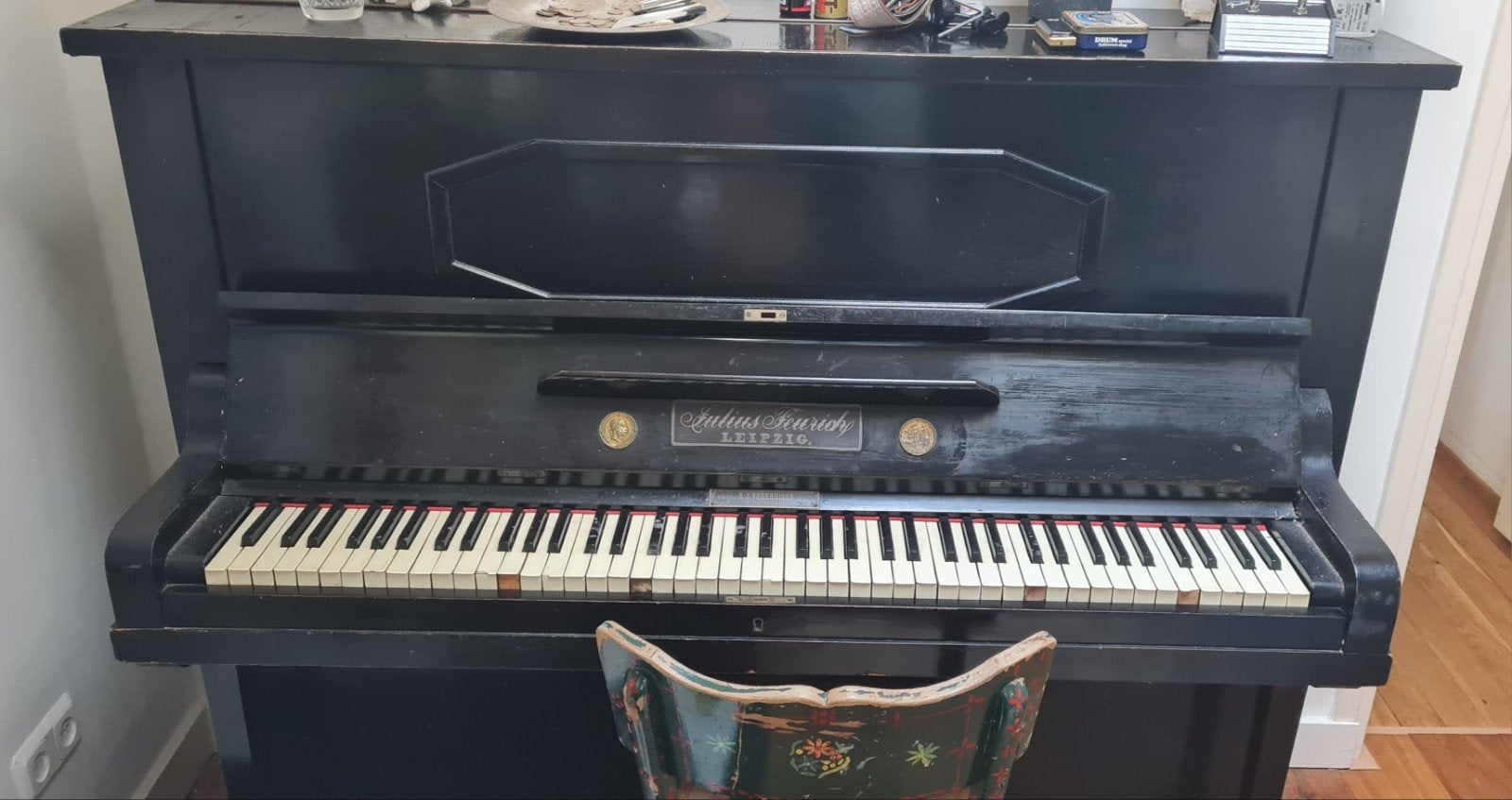 Piano, gratis af te halen, Ophalen, Gebruikt, Zwart