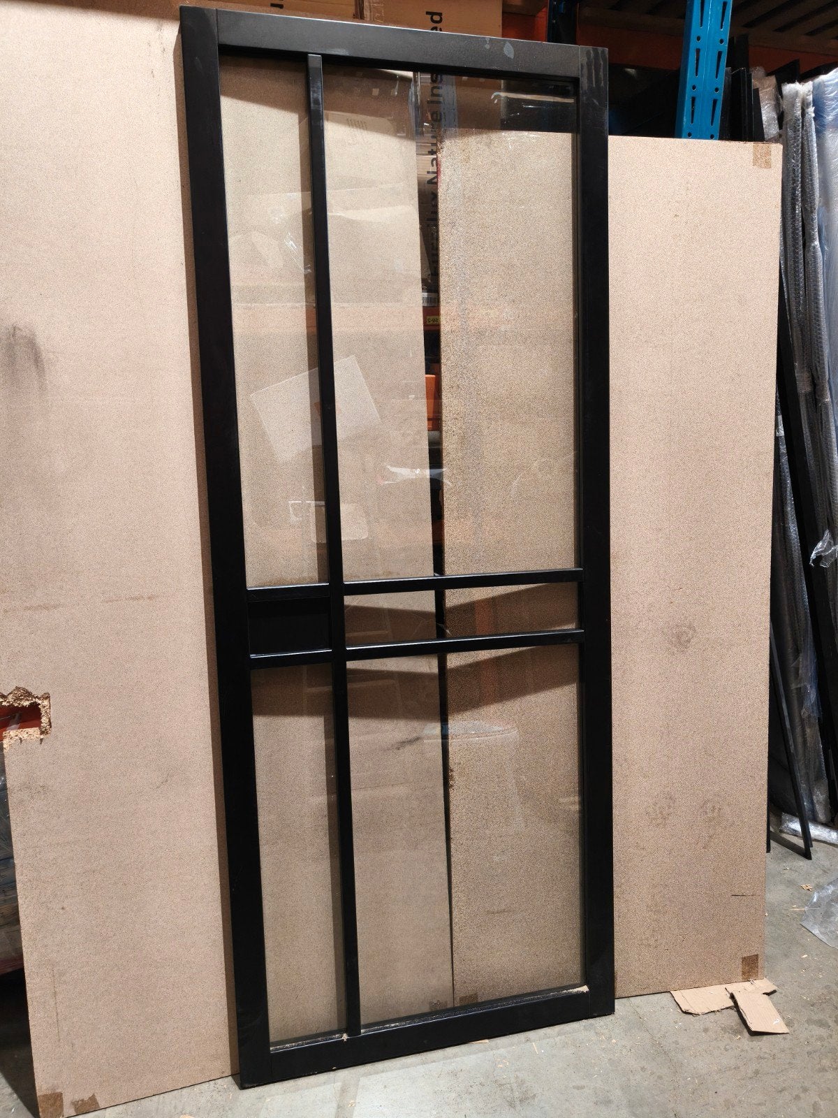 nieuwe binnendeur met ramen afm 93x231,5 cm stomp, Ophalen, 80 tot 100 cm, Binnendeur, Nieuw
