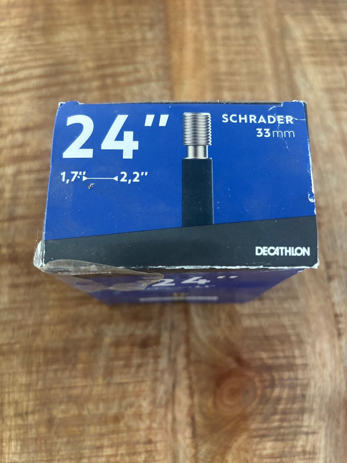Decathlon 24 inch binnenband – Schrader 33 mm, Ophalen of Verzenden, Nieuw