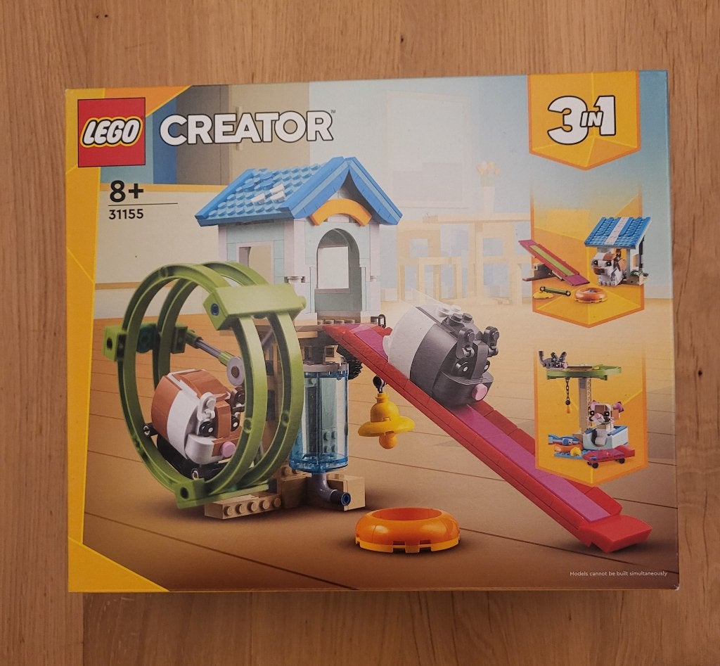 LEGO Creator 3in1 Hamsterwiel - 31155, Overige thema's, Lego, Ophalen of Verzenden, Zo goed als nieuw