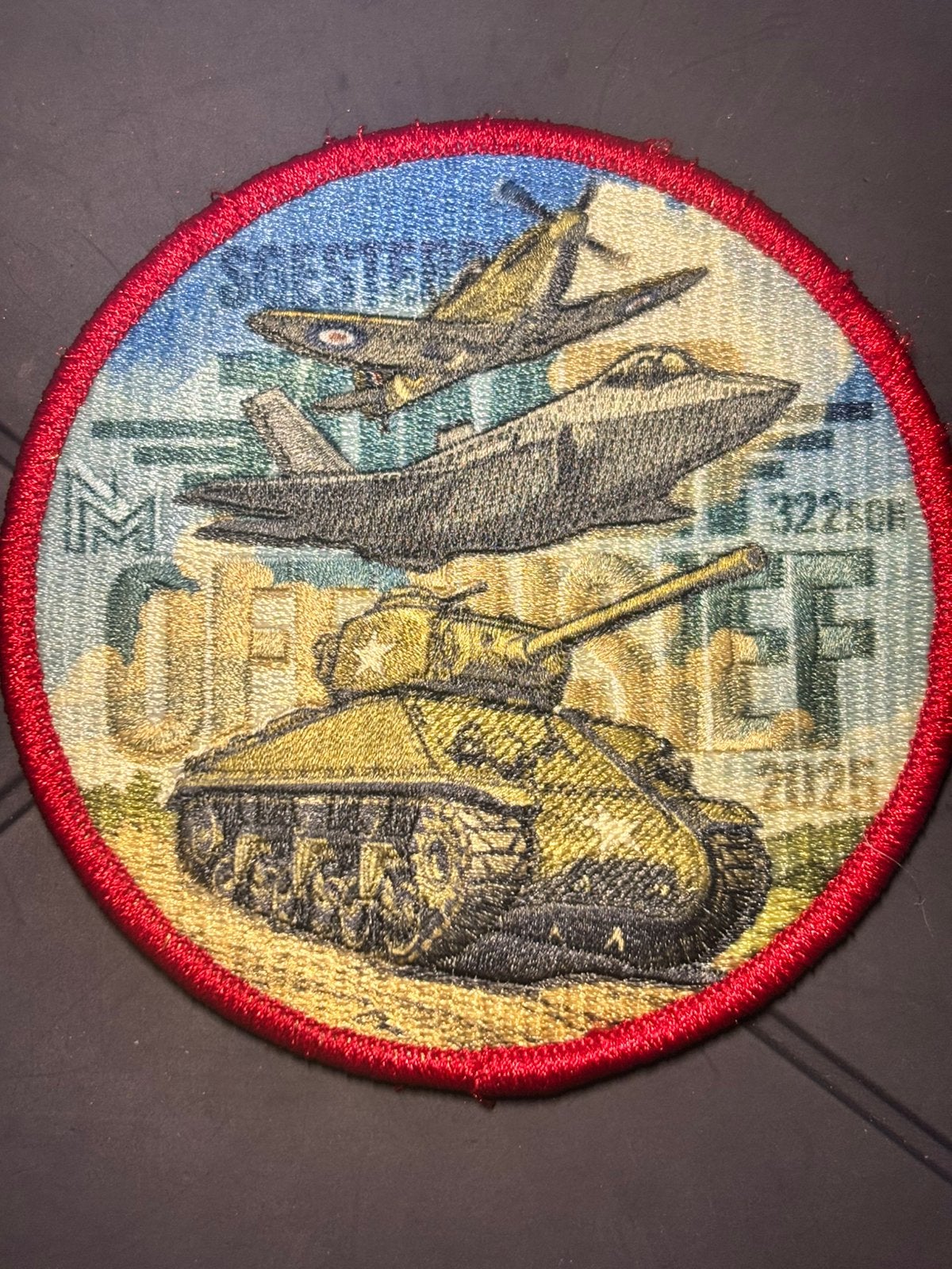 Embleem zomer offensief 2025 NM 322 SQN, Verzenden, Luchtmacht, Nederland, Embleem of Badge