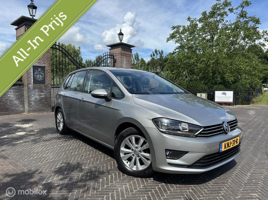 Volkswagen Golf Sportsvan 1.4 TSI Business Trekhaak✅, Auto's, Volkswagen, Voorwielaandrijving, Gebruikt, Zwart, 4 cilinders