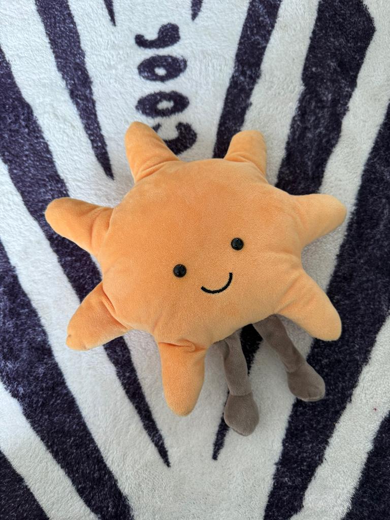 Heel goed geel ster knuffel dier lijkt op JC speelgoed star, Ophalen of Verzenden, Zo goed als nieuw, Geel, Overige typen
