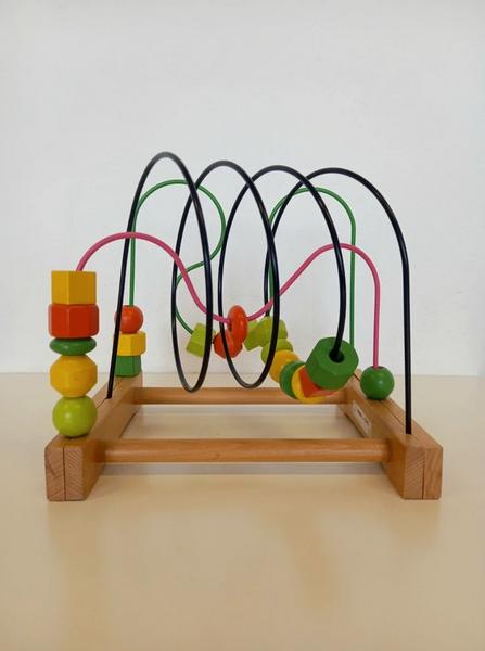 IKEA houten kralen achtbaan 203.876.15, Ophalen of Verzenden, Zo goed als nieuw, Overige typen