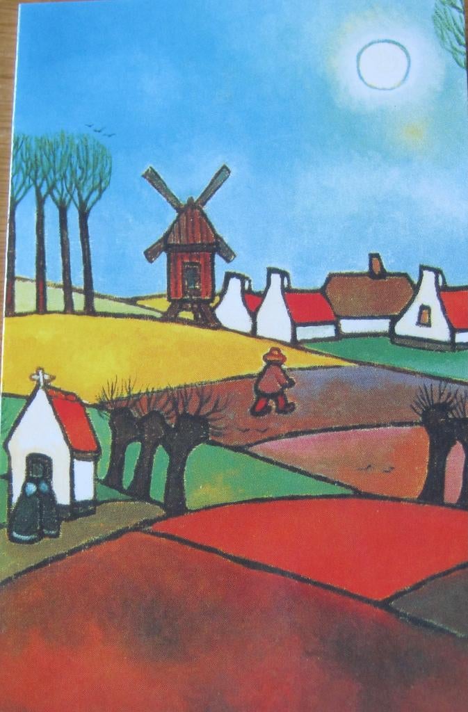Toon Tieland - De Latemse molen - 1964 - nieuw, Verzenden, 1960 tot 1980, Ongelopen, Overige thema's