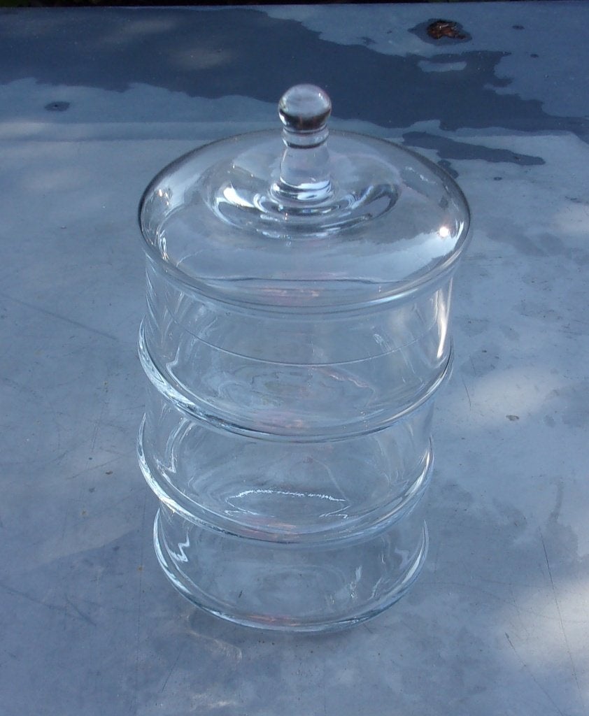 Stapelbare schaaltjes met deksel glas, Ophalen