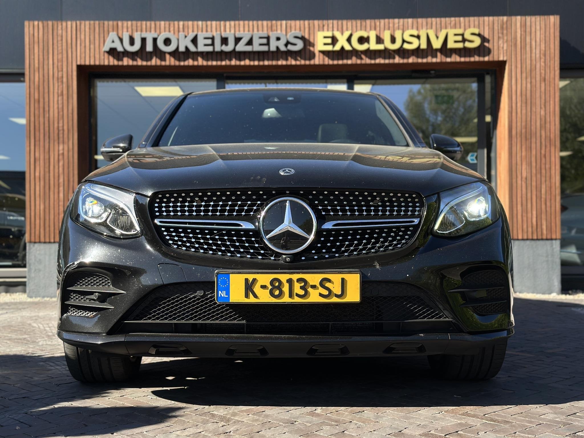 Mercedes-Benz GLC-klasse Coupé 250 4MATIC Premium Plus AMG, Auto's, Mercedes-Benz, Automaat, Gebruikt, 4 cilinders, Leder en Stof