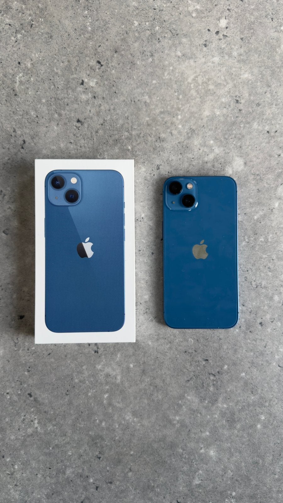 Apple iPhone 13 Blue • 128GB, Telecommunicatie, Mobiele telefoons | Hoesjes en Frontjes | Apple iPhone, Ophalen, Zo goed als nieuw