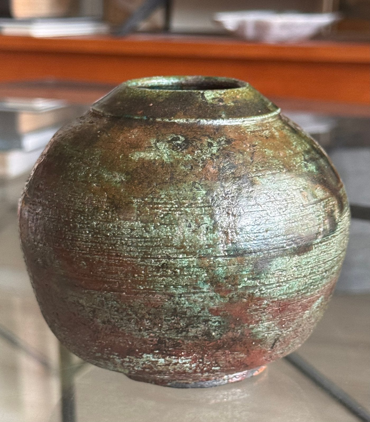 Keramiek Bolvaas Raku van Henk Bodewes, Antiek en Kunst, Ophalen