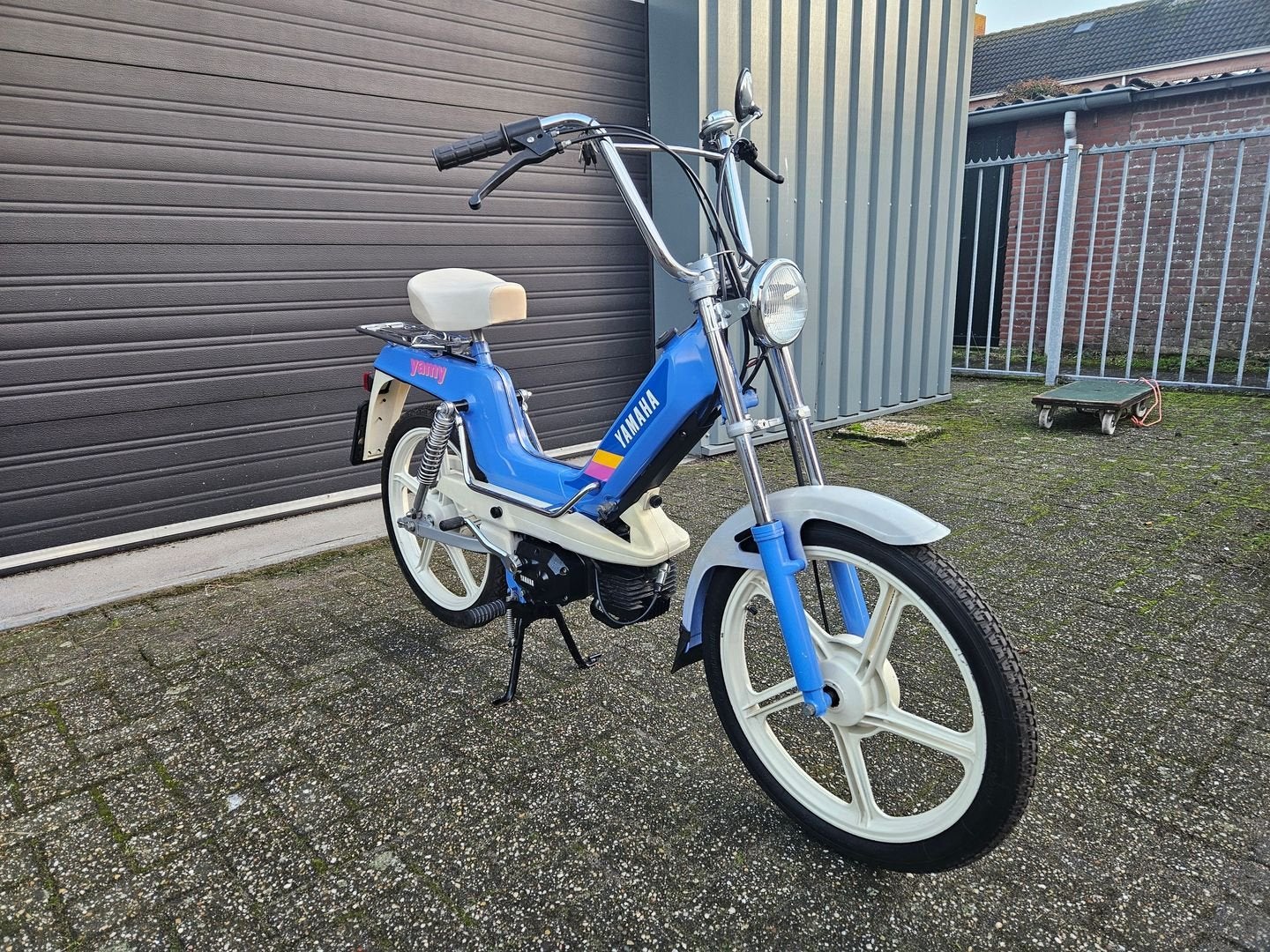 YAMAHA YAMY 2T Brom Bj 1986 Blauw 0 km Nos old stock, Onbekend, Yamaha, YAMAHA, Onbekend