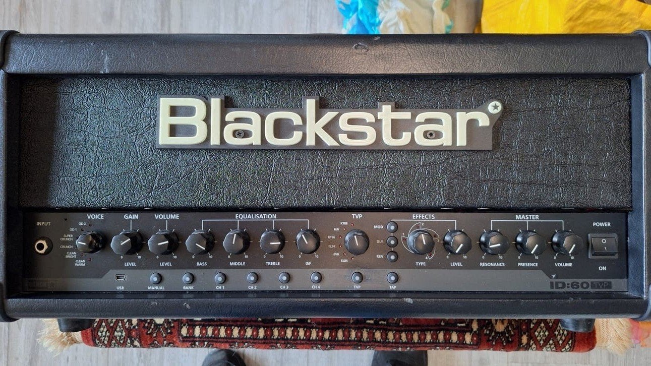 BLACKSTAR :60TVP gitaarversterker+footswitch PRIJS VERLAAGD, Ophalen, Zo goed als nieuw, Gitaar, 50 tot 100 watt