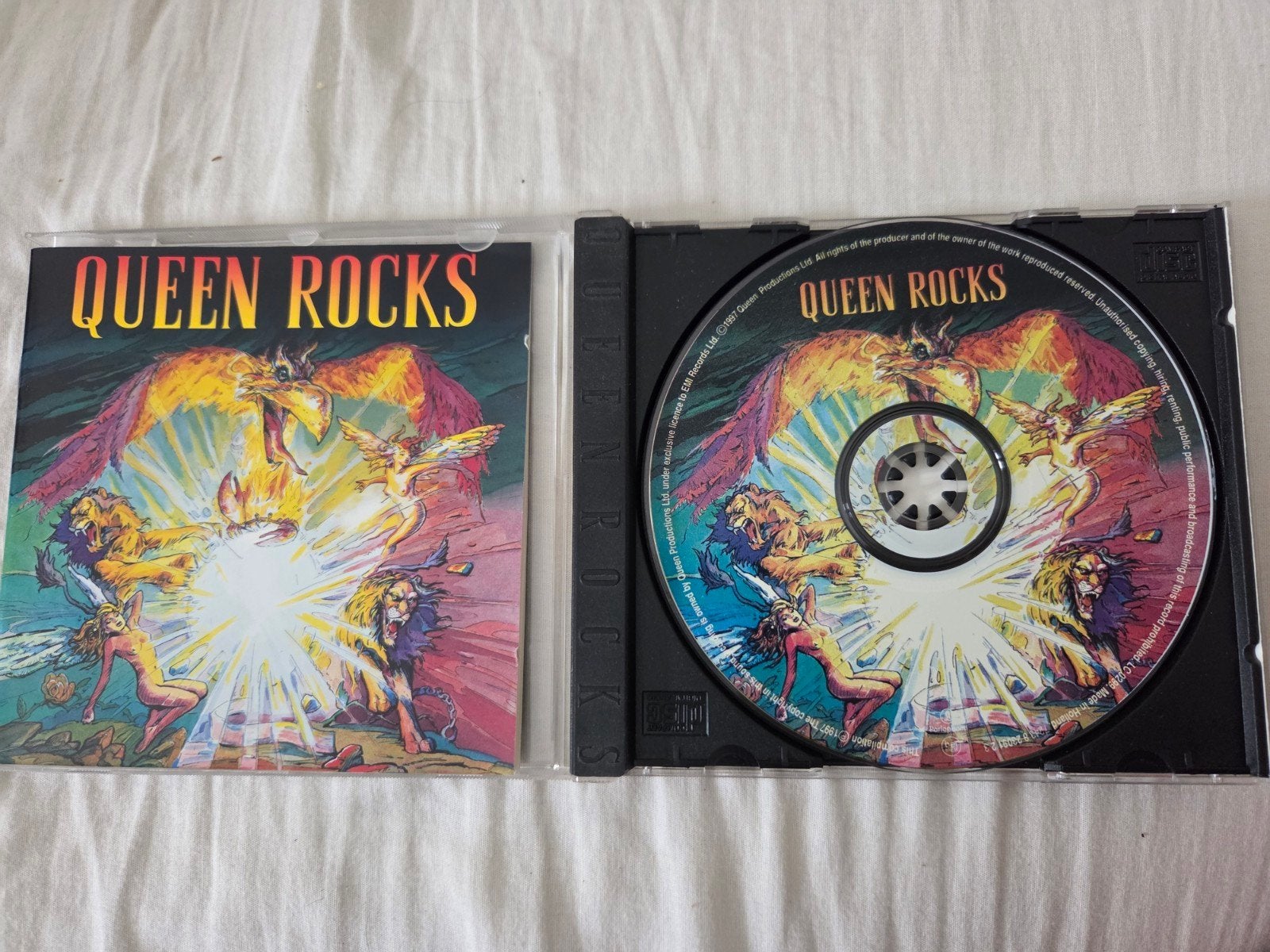 Queen – Queen Rocks (CD, 1997) – Het zwaardere rockwerk!, Verzenden