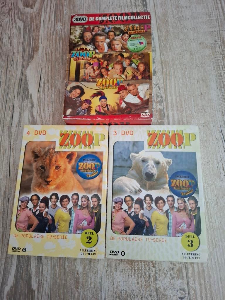Zoop seizoen 2 en 3 en de complete filmcollectie, Alle leeftijden, Ophalen of Verzenden, Zo goed als nieuw