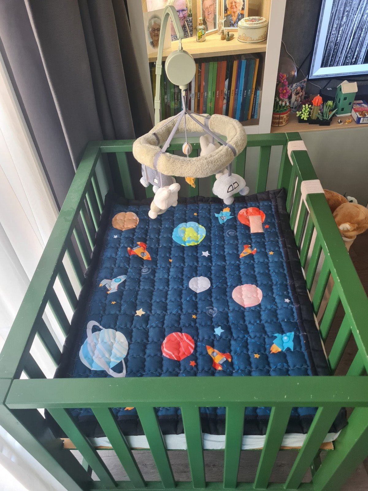 boxkleed ruimte 75x95 cm, Ophalen, Zo goed als nieuw, Rechthoekig, Boxkleed