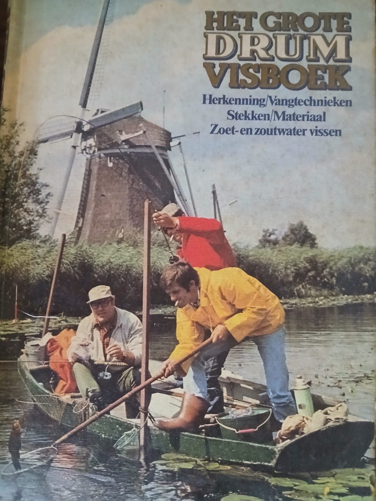 Vissen boeken: Het Grote Karperboek, Het Grote Drum Visboek, Ophalen, Gelezen, Overige onderwerpen, Rini Groothuis, C.H. Geudeker