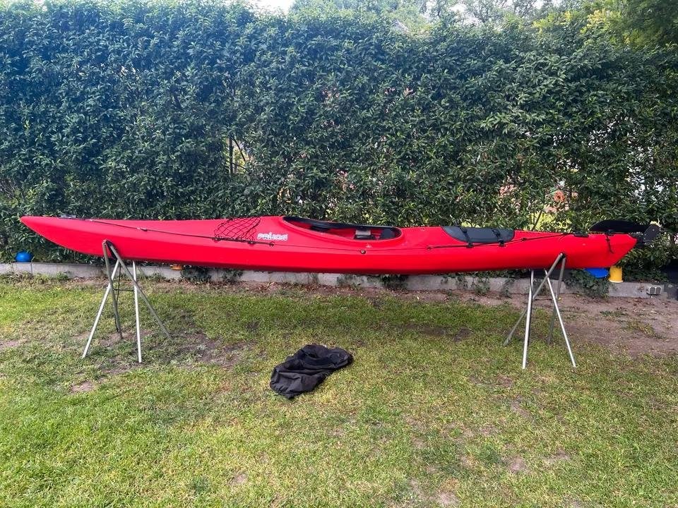 Kajak Prijon Calabria met spatzeil, Watersport en Boten, Ophalen, Gebruikt, 1-persoons