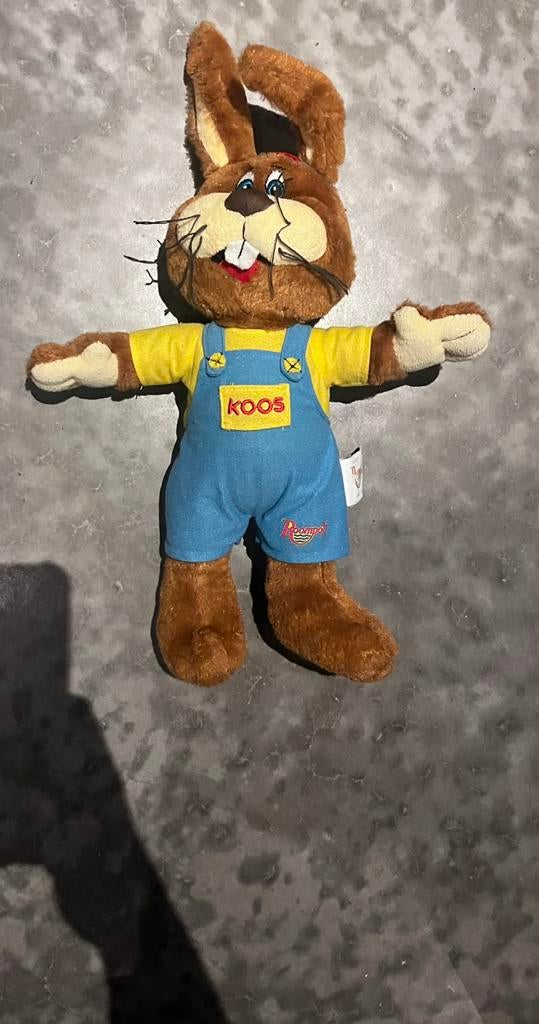 Koos konijn knuffel, Ophalen, Zo goed als nieuw, Konijn