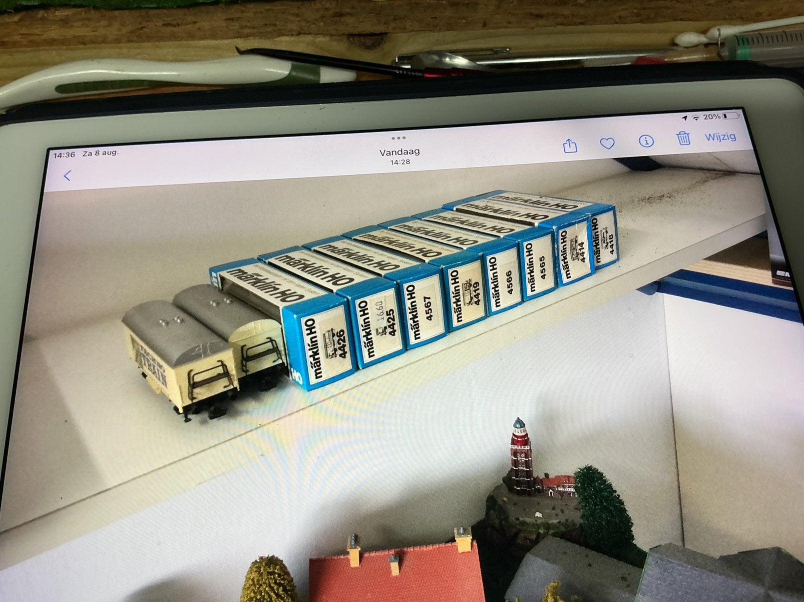 Goederen wagens, Hobby en Vrije tijd, Wisselstroom, Wagon, Ophalen of Verzenden, Zo goed als nieuw