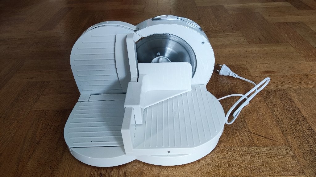 Watshome elektrische snijmachine - 150W, Ophalen, Zo goed als nieuw