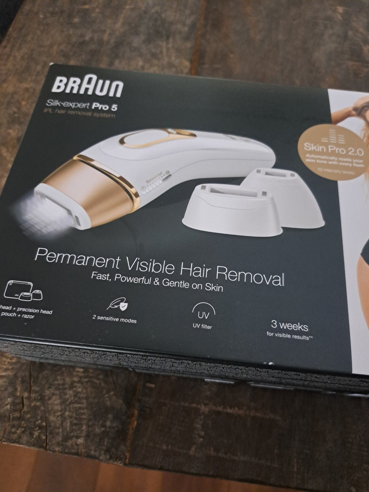 Braun Silk-expert Pro 5 IPL ontharingssysteem, Ophalen, Zo goed als nieuw, Scheren en Epileren